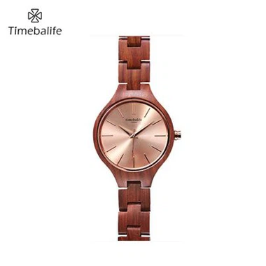 Ayollar Cherry Wood Watch