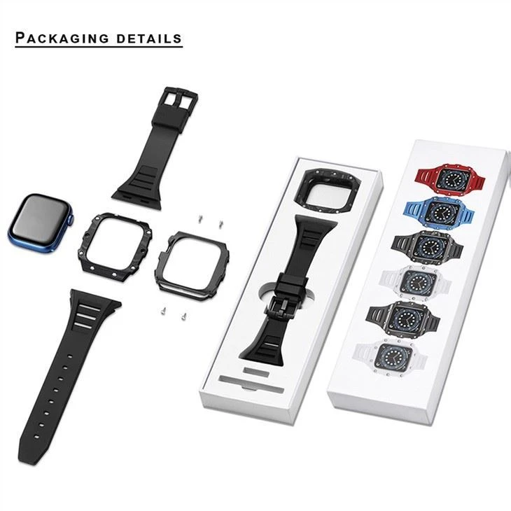 Carbon Fiber Mod Apple Watch Case